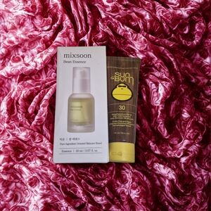 Mixsoon Bean Essence and Sun Bum Sunscreen Set
